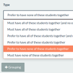 Editor Grouping